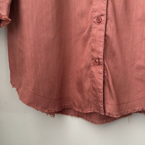Dear John Denim Wistful Mauve Long Sleeve Button Avery Dress - Picture 8 of 10